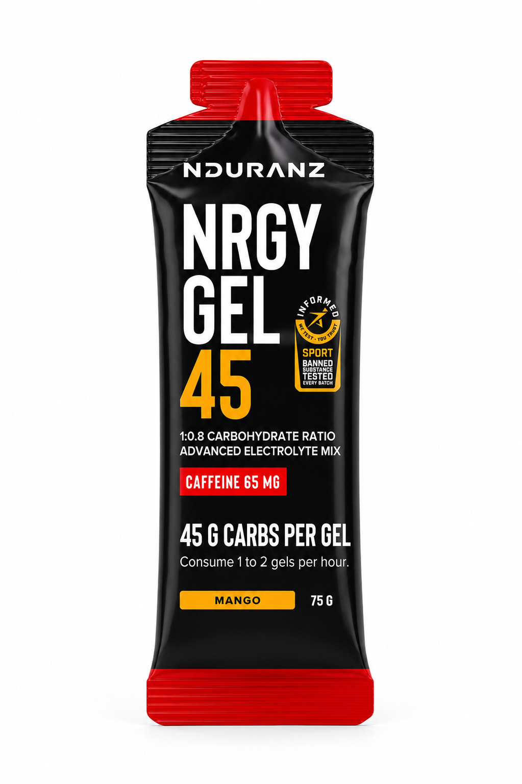 Nduranz Nrgy Gel 45 med koffein