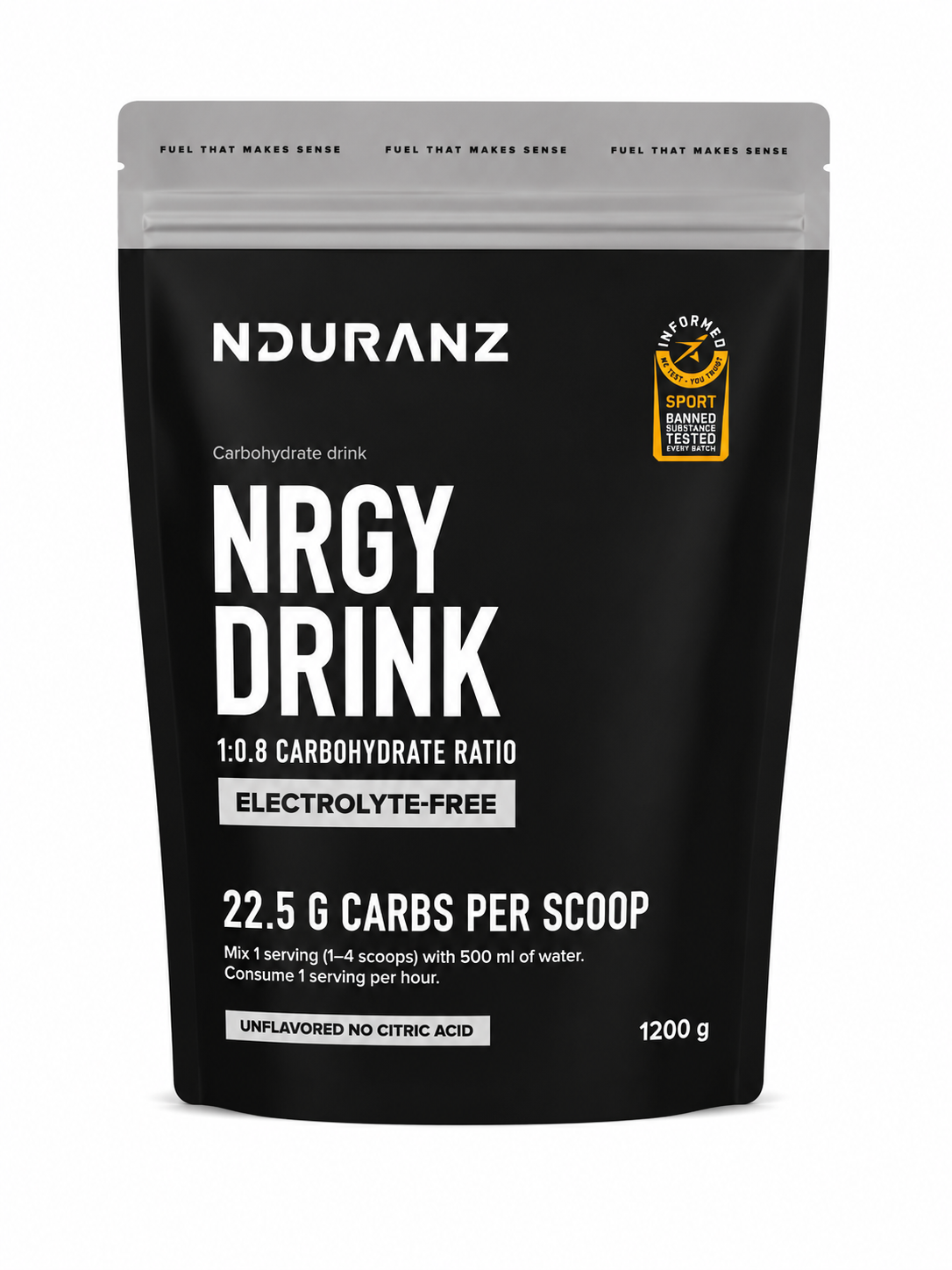 Nduranz Nrgy Drink (utan elektrolyter)