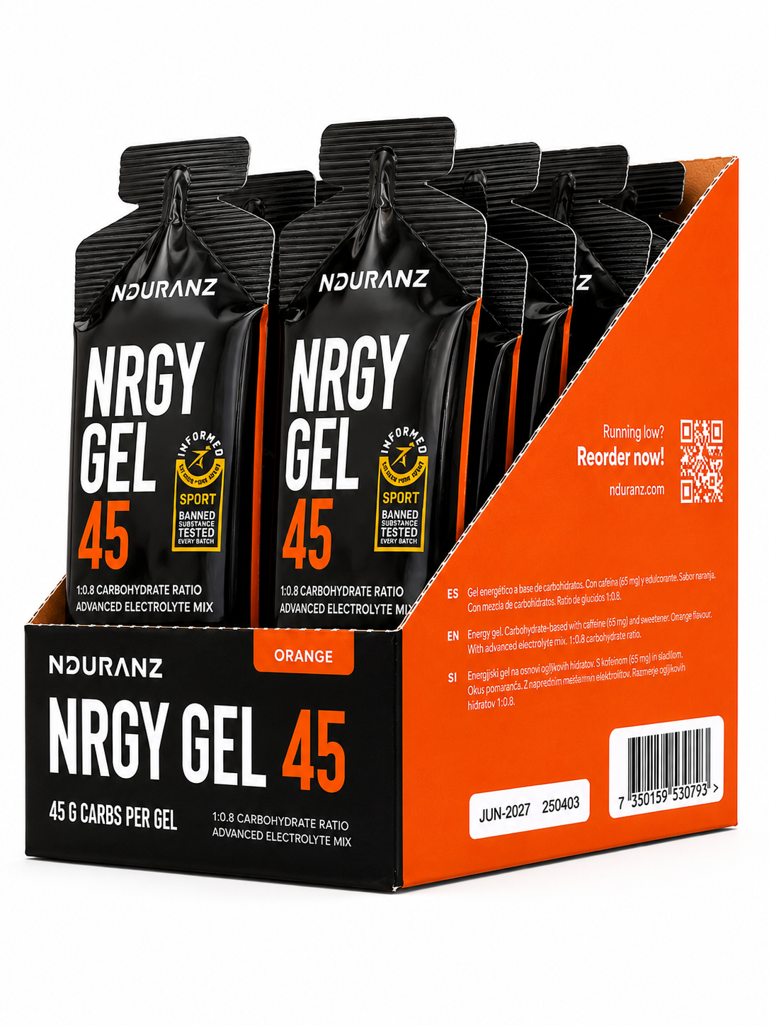 Nduranz Nrgy Gel 45