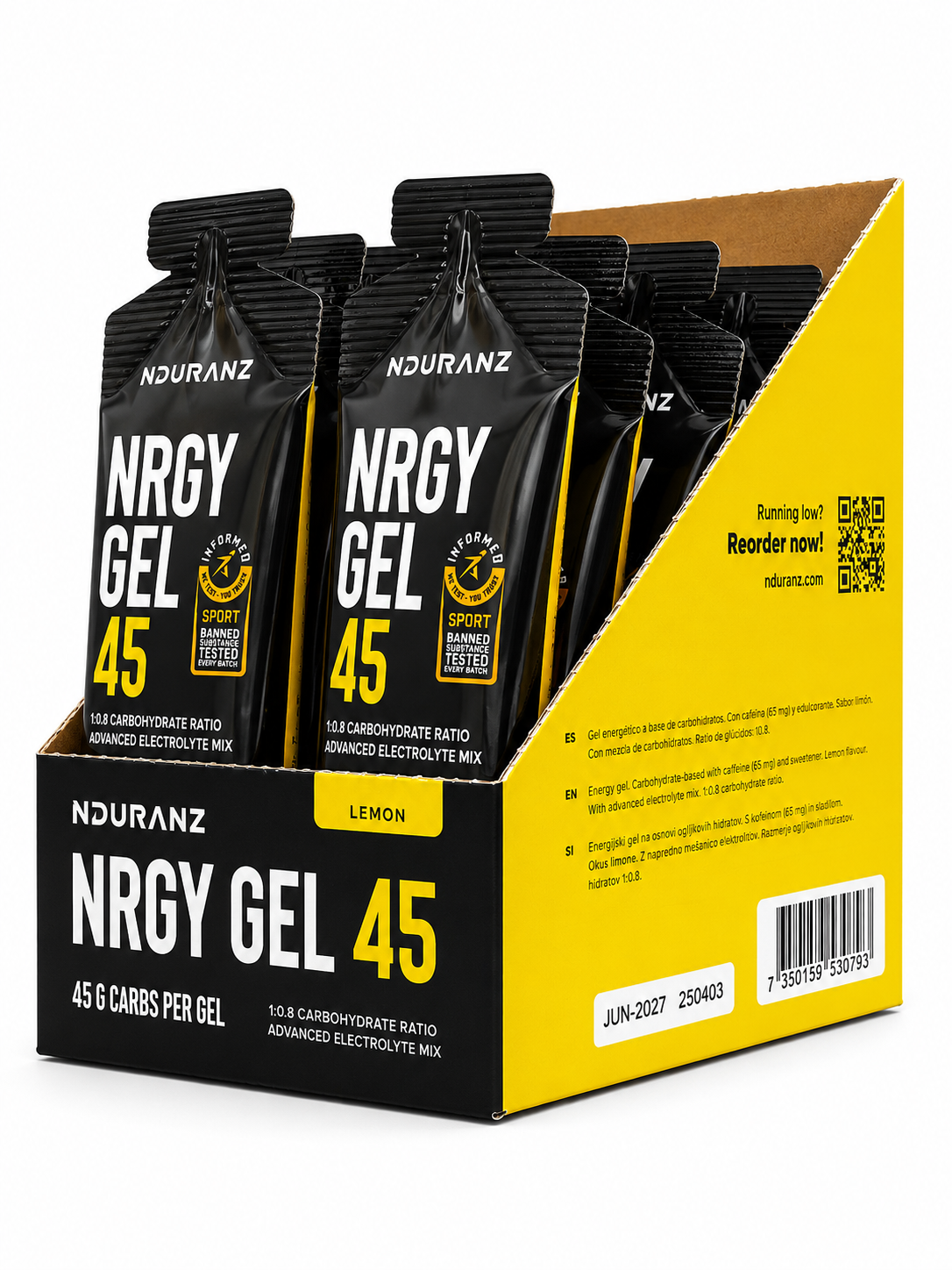 Nduranz Nrgy Gel 45