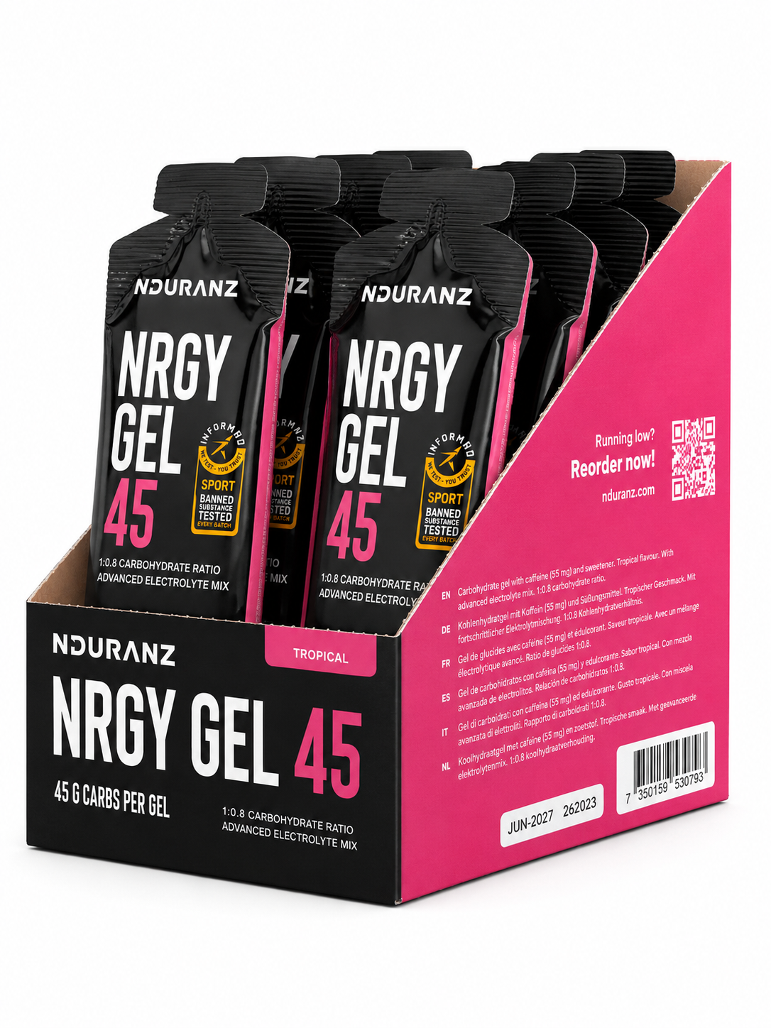Nduranz Nrgy Gel 45